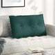 Vidaxx coussin de dossier vert foncé 80 x 19 x 50 cm tissu