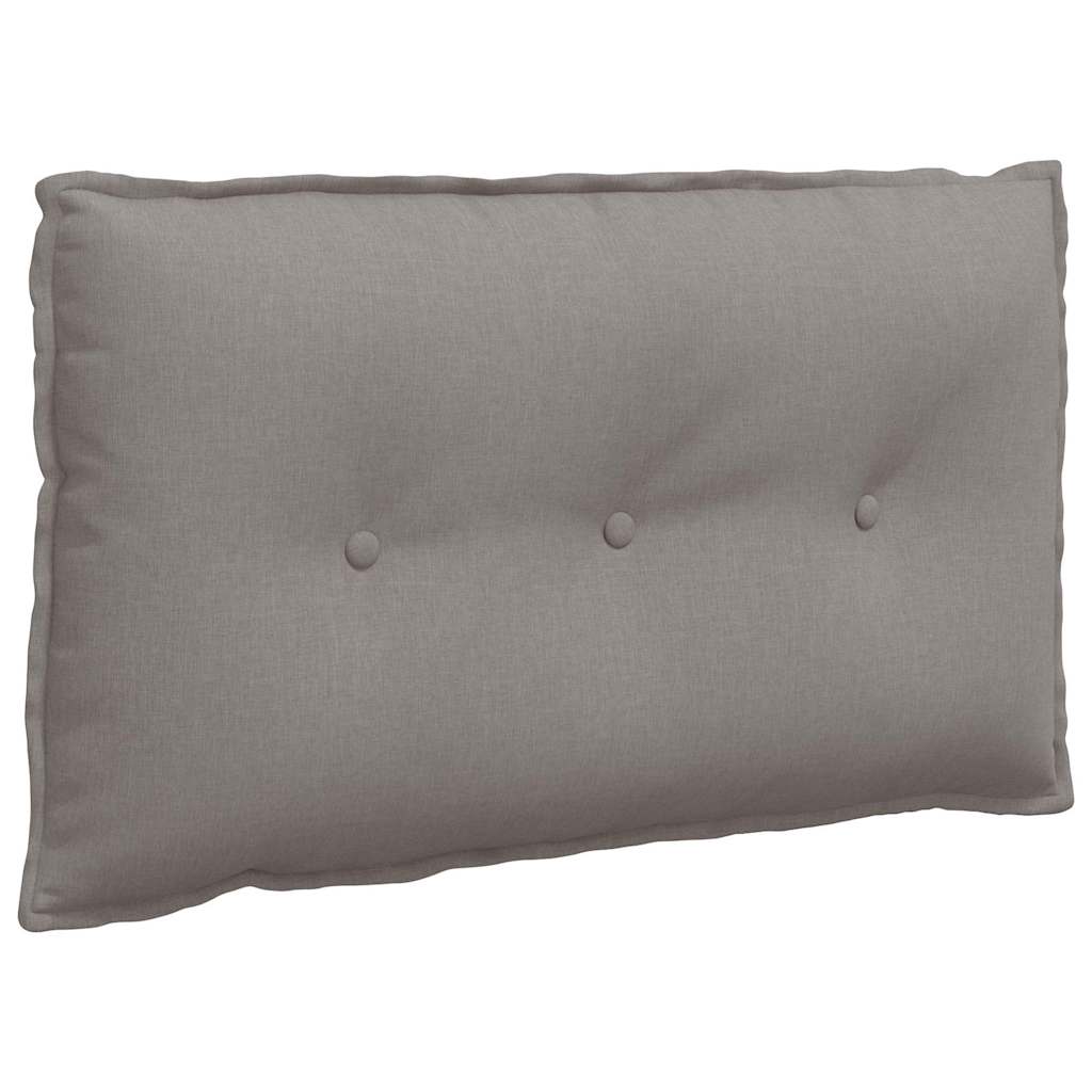 Vidaxx coussin de dossier taupe 80 x 19 x 50 cm tissu