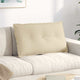 Vidaxx coussin de dossier crème 80 x 19 x 50 cm tissu