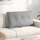 Vidaxx coussin de dossier gris nuage 80 x 19 x 50 cm tissu