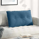 Vidaxx coussin de dossier bleu 80 x 50 cm tissu corde