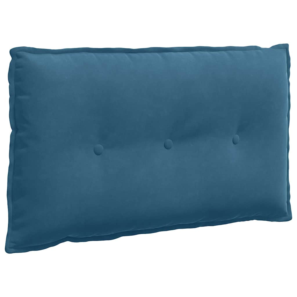 Vidaxx coussin de dossier bleu 80 x 50 cm tissu corde