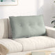 Vidaxx coussin de dossier gris clair 80 x 50 cm tissu corde