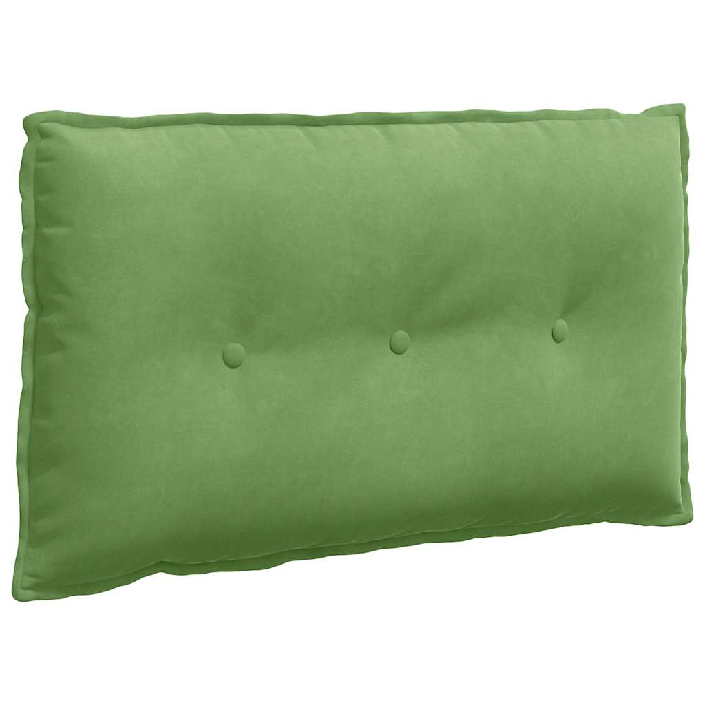 Vidaxx coussin de dossier vert clair 80 x 50 cm tissu corde