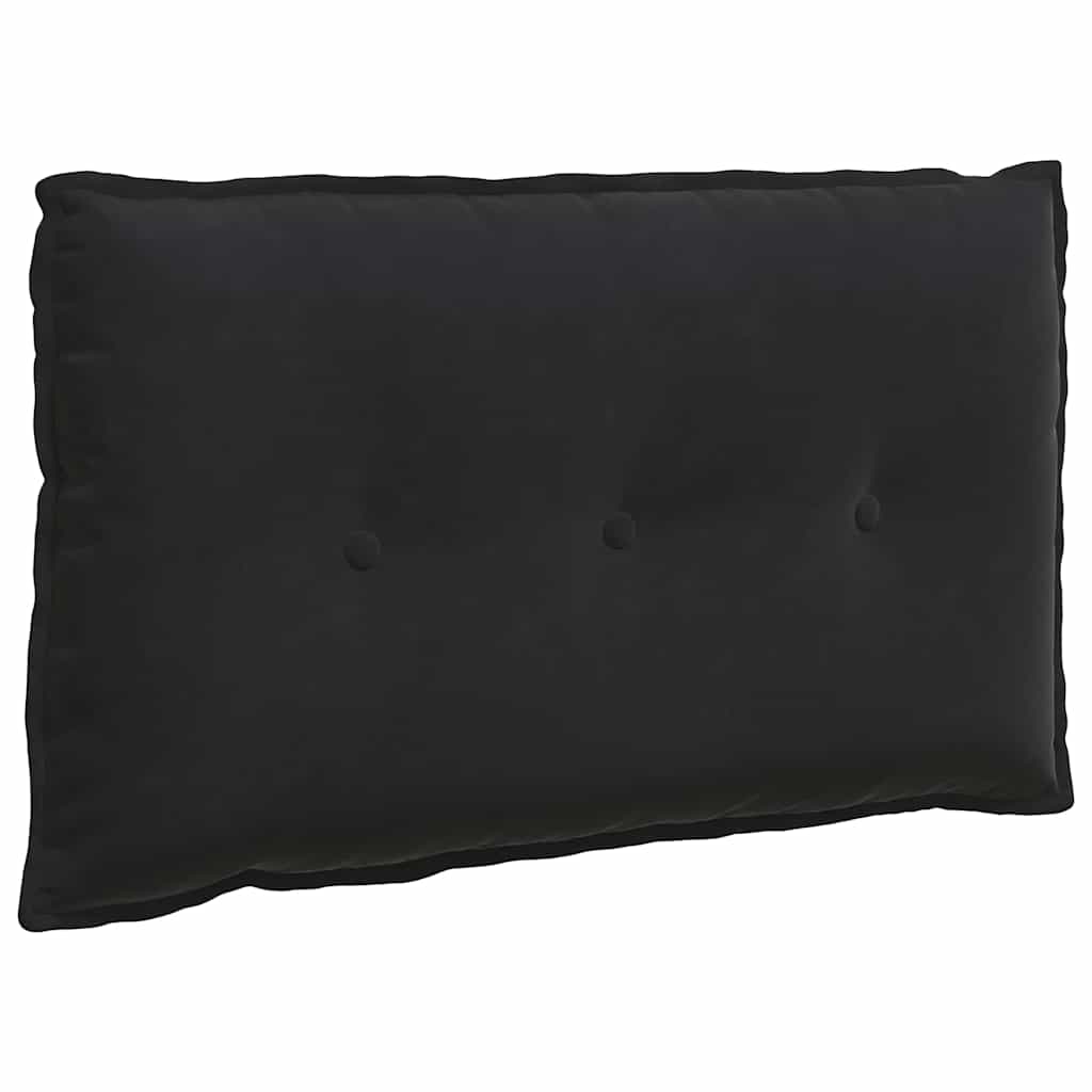Vidaxx coussin de dossier noir 80 x 50 cm tissu corde
