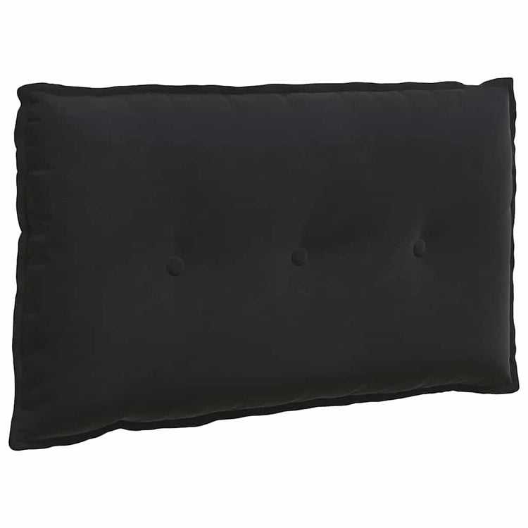 Vidaxx coussin de dossier noir 80 x 50 cm tissu corde