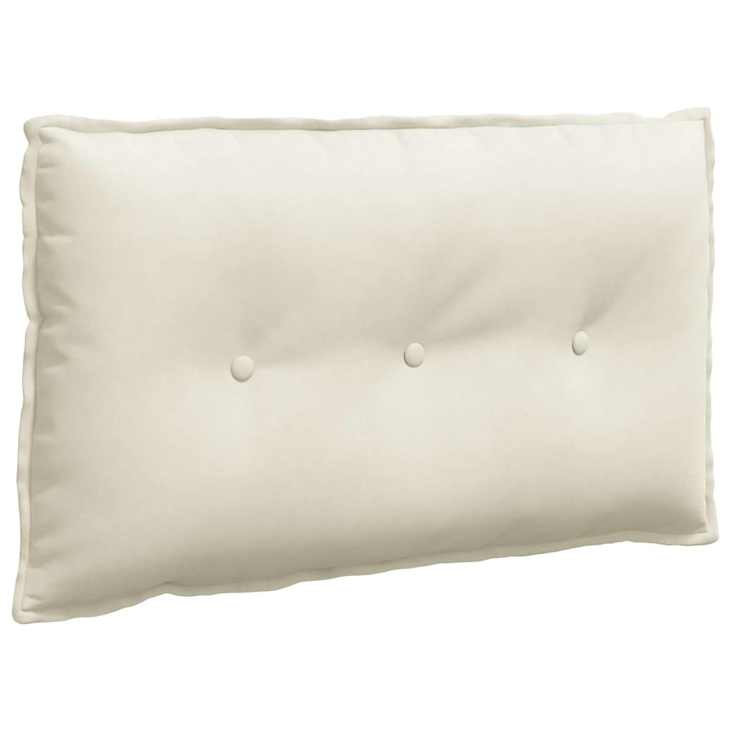 Vidaxx coussin de dossier crème 80 x 50 cm tissu corde