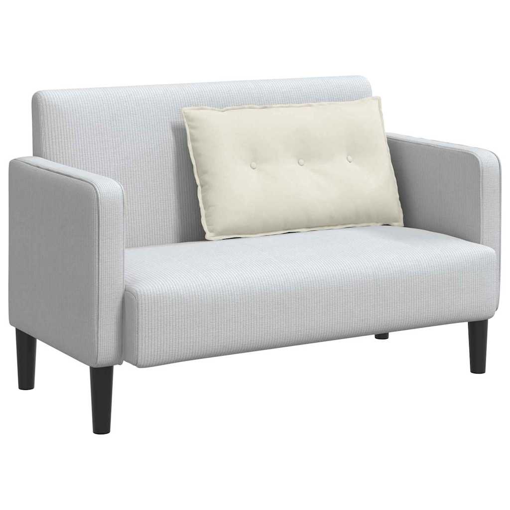 Vidaxx coussin de dossier crème 80 x 50 cm tissu corde