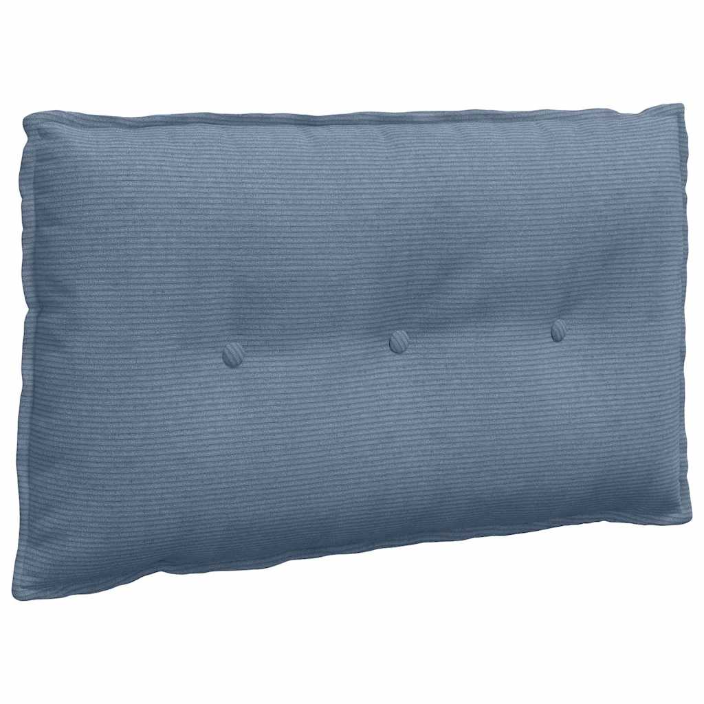 Vidaxx coussin de dossier bleu 80 x 50 cm tissu corde