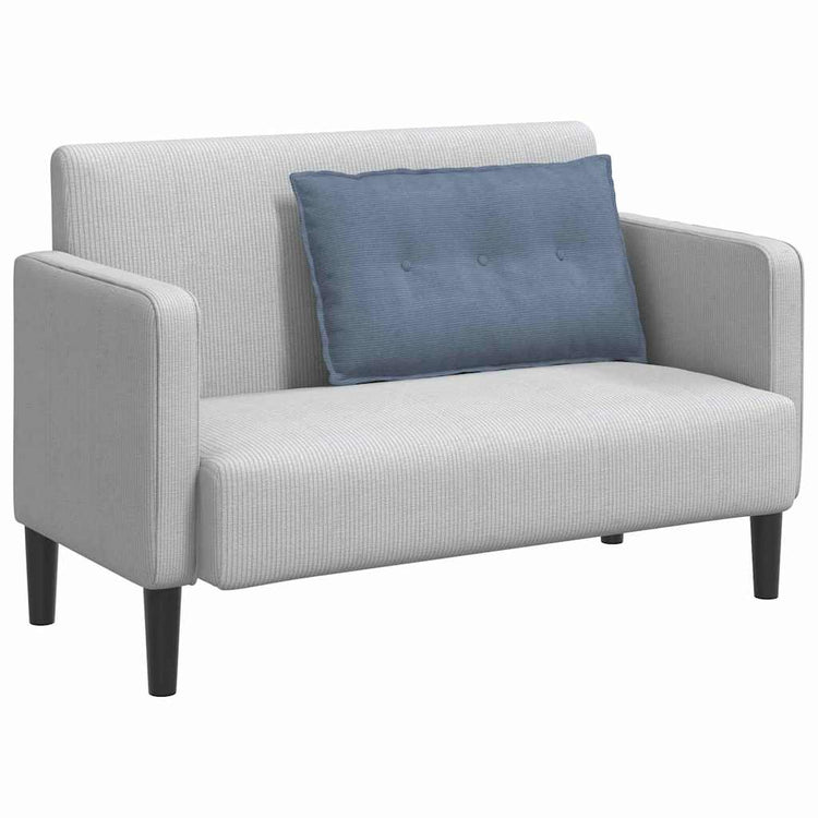 Vidaxx coussin de dossier bleu 80 x 50 cm tissu corde
