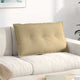 Vidaxx coussin de dossier gris vert 80 x 50 cm tissu corde