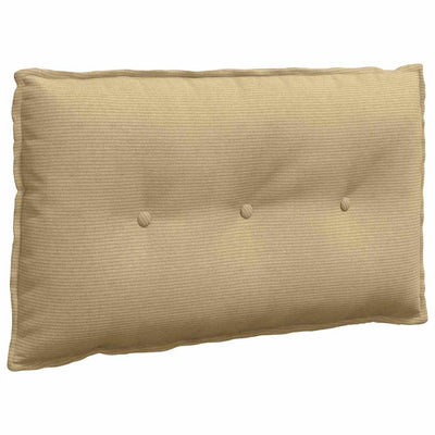 Vidaxx coussin de dossier gris vert 80 x 50 cm tissu corde