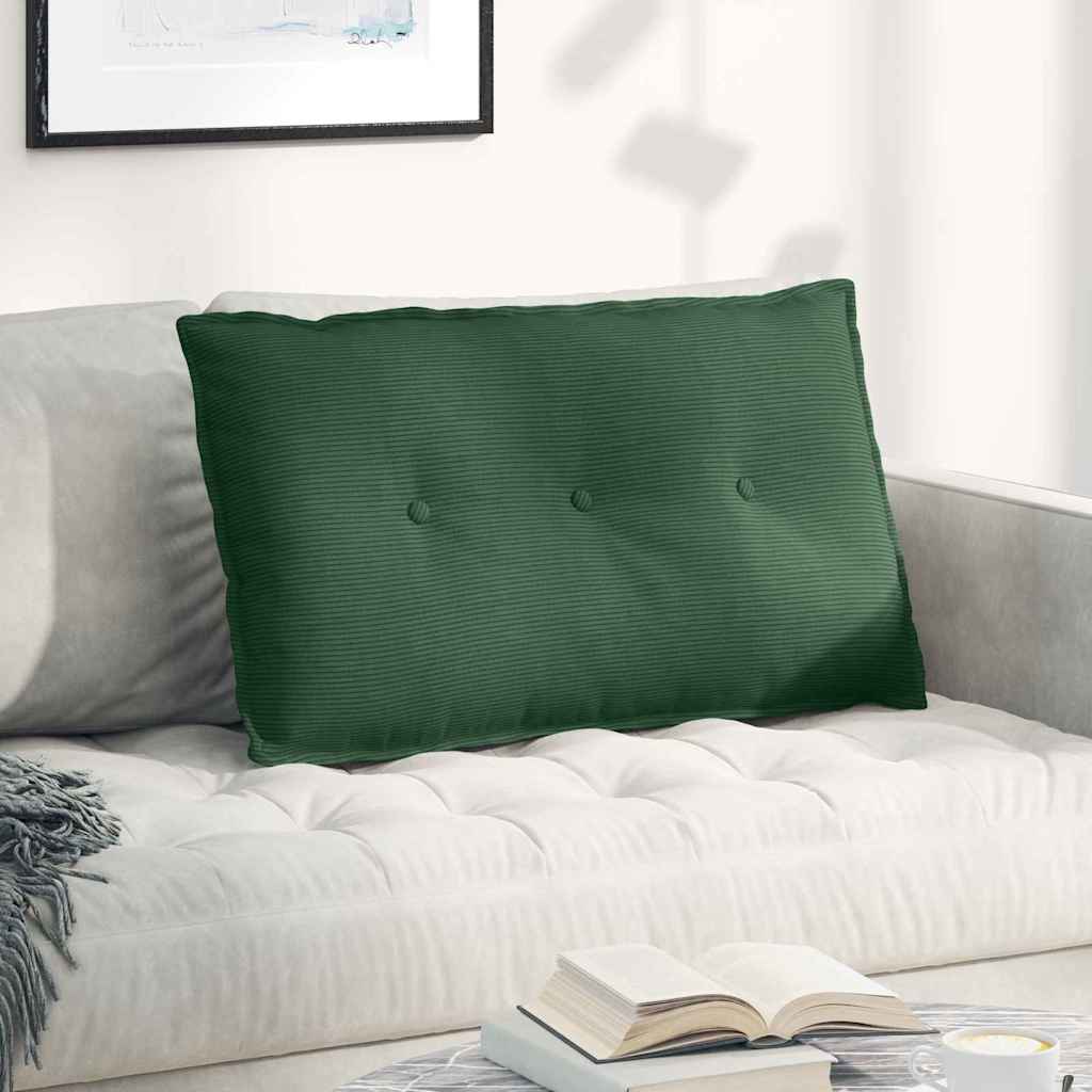 Vidaxx coussin de dossier vert jungle 80 x 50 cm tissu corde