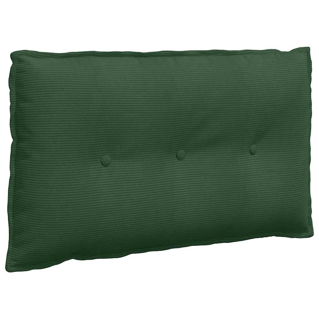 Vidaxx coussin de dossier vert jungle 80 x 50 cm tissu corde