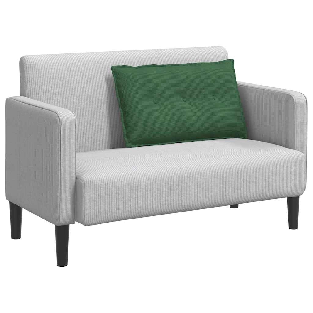 Vidaxx coussin de dossier vert jungle 80 x 50 cm tissu corde