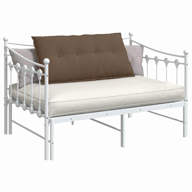 Vidaxx coussin de dossier marron 100 x 19 x 50 cm tissu