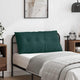 Vidaxx coussin de dossier vert foncé 100 x 19 x 50 cm tissu