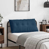 Vidaxx coussin de dossier bleu 100 x 19 x 50 cm tissu