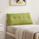 VidaXL coussin de dossier vert clair 100 x 19 x 50 cm tissu