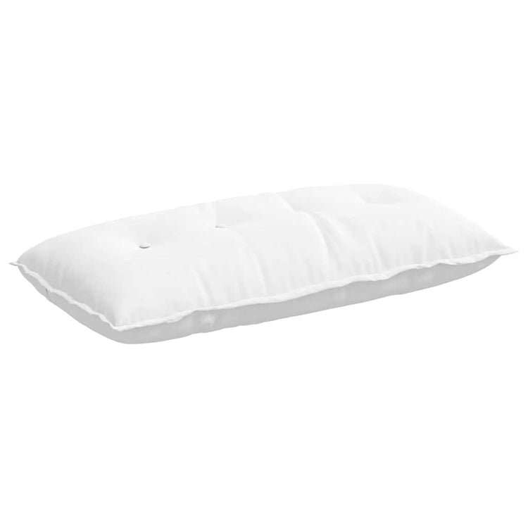 Vidaxx coussin de dossier blanc 100 x 19 x 50 cm tissu