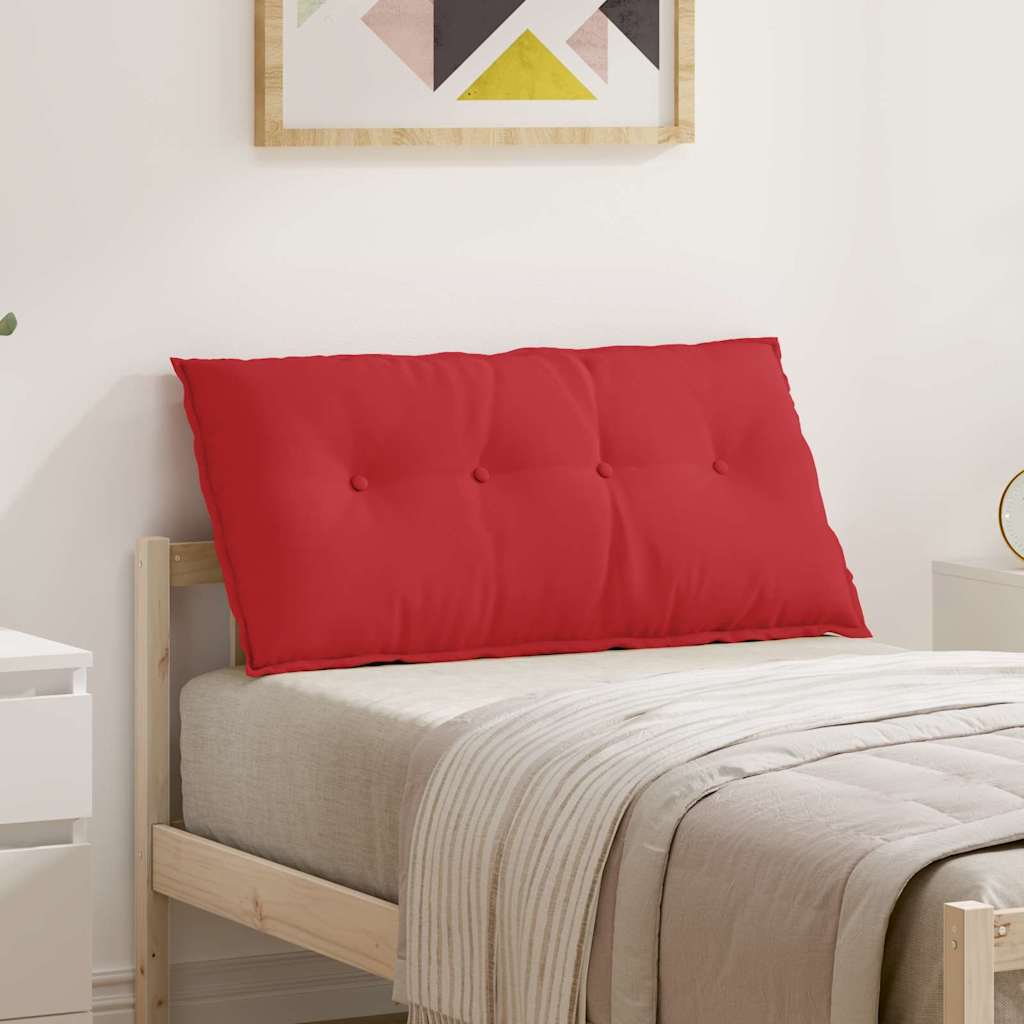 Vidaxx coussin de dossier rouge 100 x 19 x 50 cm tissu