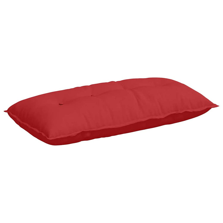 Vidaxx coussin de dossier rouge 100 x 19 x 50 cm tissu