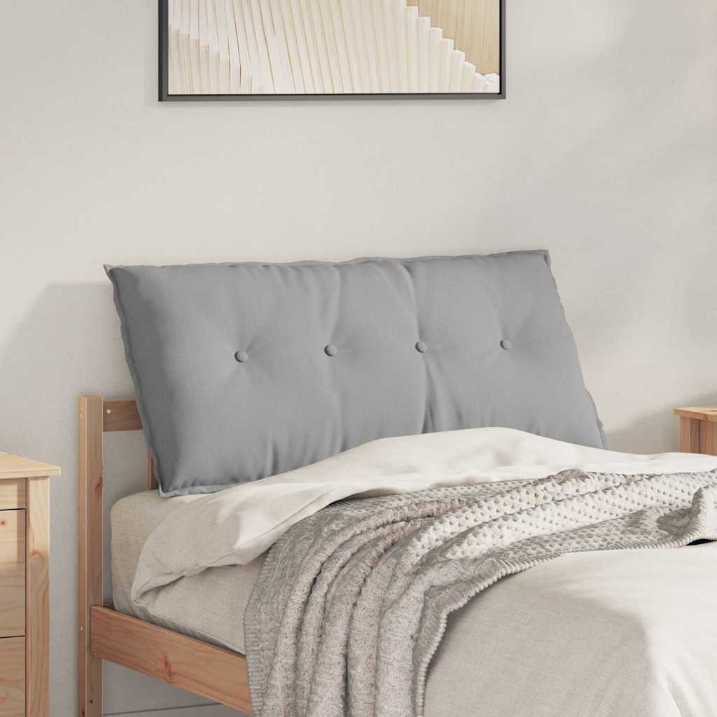 Vidaxx coussin de dossier gris nuage 100 x 19 x 50 cm tissu
