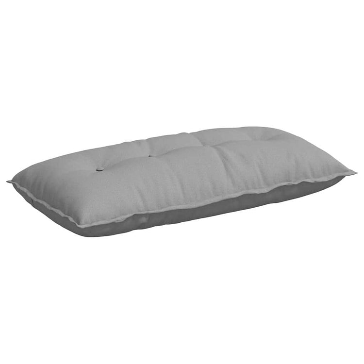 Vidaxx coussin de dossier gris nuage 100 x 19 x 50 cm tissu