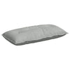 Vidaxx coussin de dossier gris clair 100 x 50 cm tissu corde