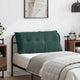 Vidaxx coussin de dossier vert foncé 100 x 50 cm tissu corde