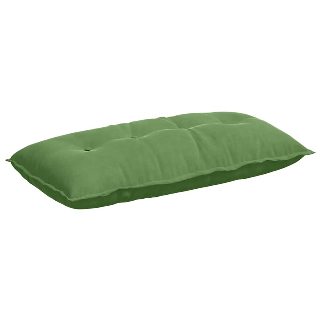 Vidaxx coussin de dossier vert clair 100 x 50 cm tissu corde