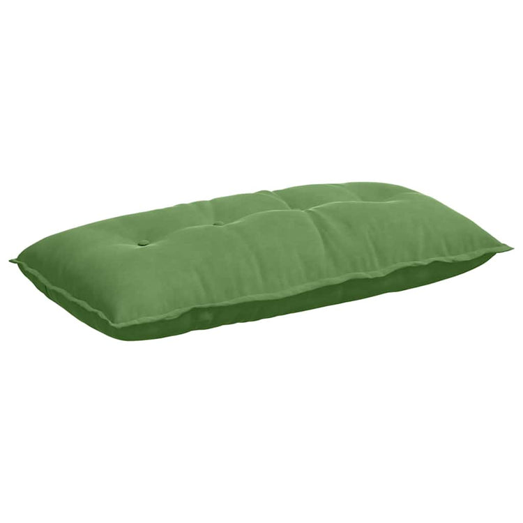 Vidaxx coussin de dossier vert clair 100 x 50 cm tissu corde