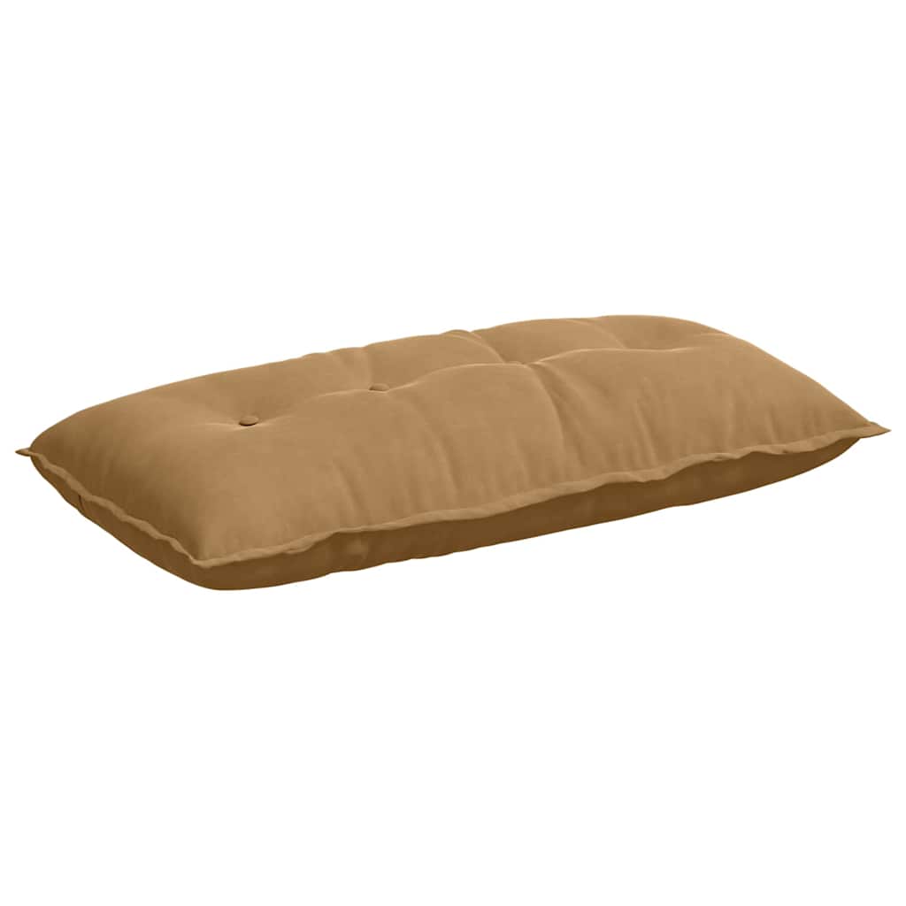 Vidaxx coussin de dossier marron 100 x 50 cm tissu corde
