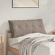 Vidaxx coussin de dossier taupe 100 x 50 cm tissu microfibre