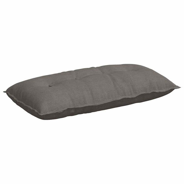 Vidaxx coussin de dossier gris clair 100 x 50 cm tissu corde