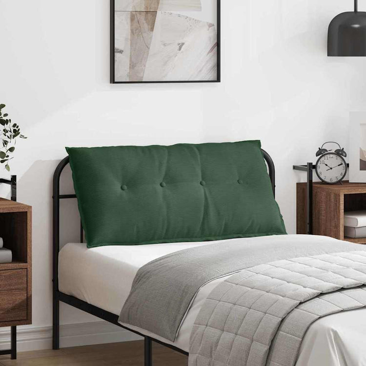 Vidaxx coussin de dossier vert jungle 100 x 50 cm tissu corde