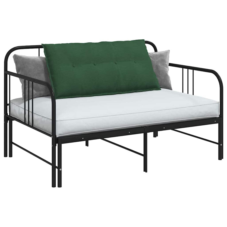 Vidaxx coussin de dossier vert jungle 100 x 50 cm tissu corde