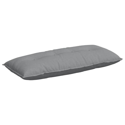 Vidaxx coussin de dossier gris clair 120 x 19 x 50 cm tissu