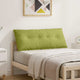 Vidaxx coussin de dossier vert clair 120 x 19 x 50 cm tissu