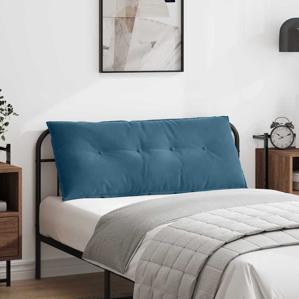 Vidaxx coussin de dossier bleu 120 x 50 cm tissu corde