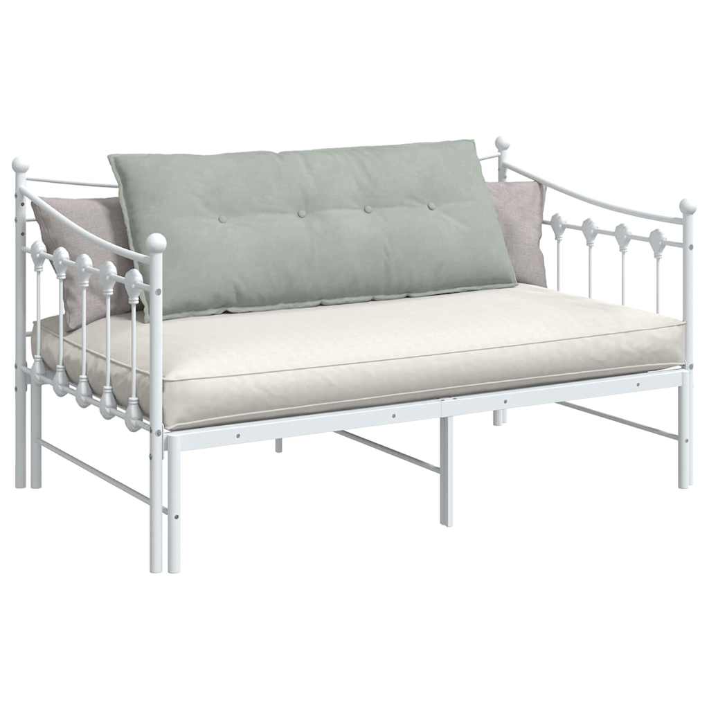 Vidaxx coussin de dossier gris clair 120 x 50 cm tissu corde