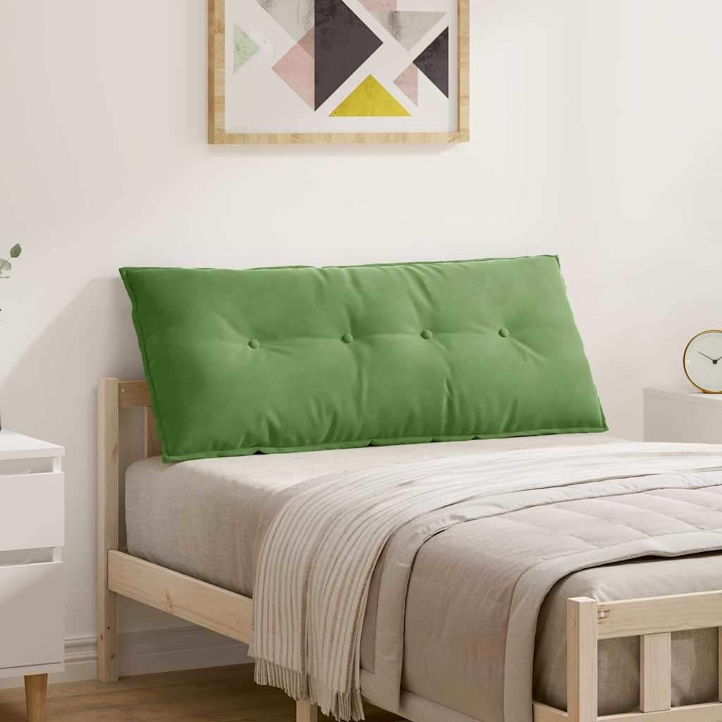 Vidaxx coussin de dossier vert clair 120 x 50 cm tissu corde