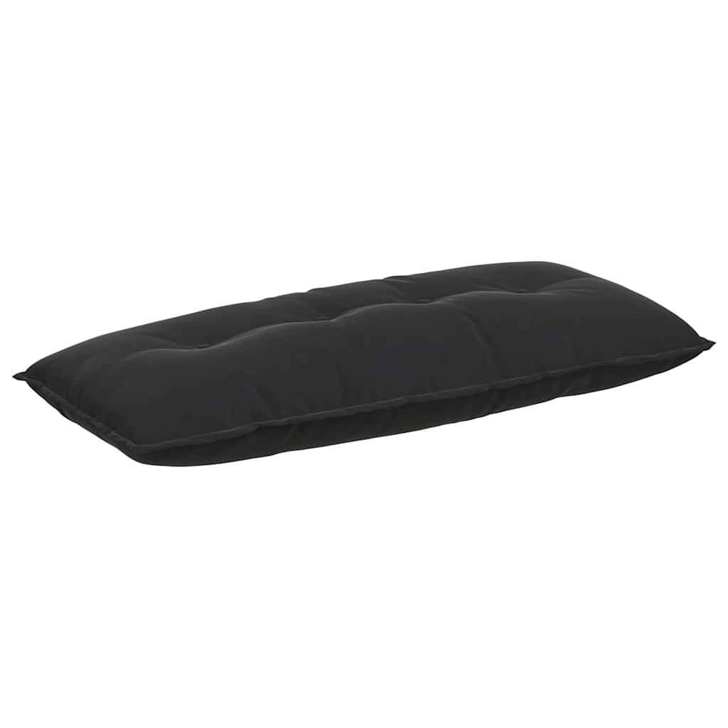 Vidaxx coussin de dossier noir 120 x 50 cm tissu corde
