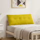 Vidaxx coussin de dossier jaune 120 x 50 cm tissu corde