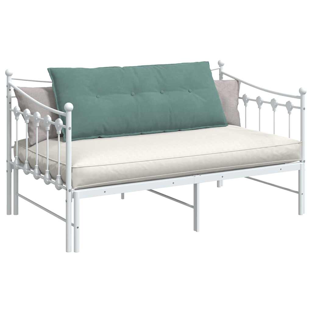 Vidaxx coussin de dossier vert d'eau 120 x 50 cm tissu corde