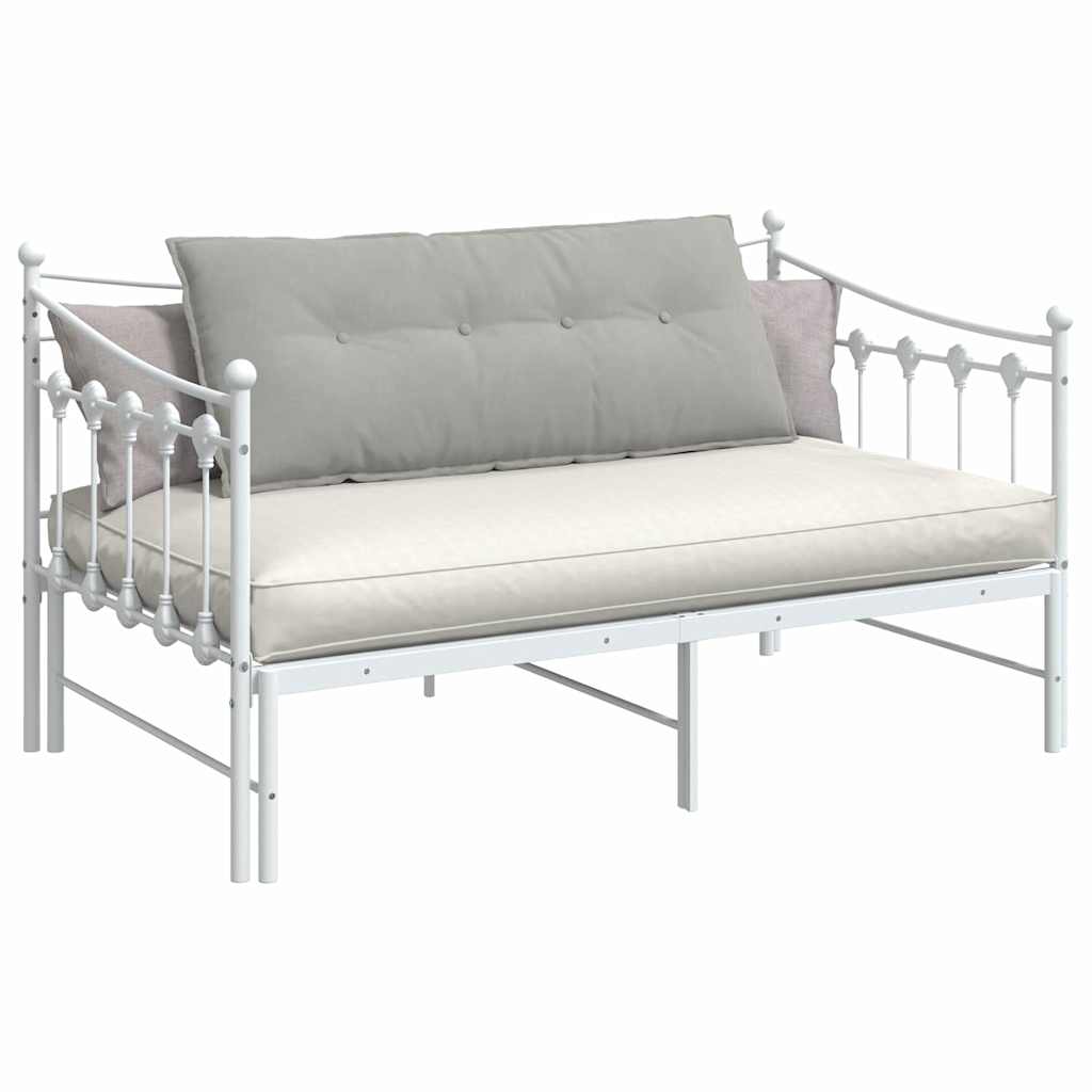 Vidaxx coussin de dossier gris clair 120 x 50 cm tissu microfibre