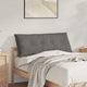Vidaxx coussin de dossier gris clair 120 x 50 cm tissu corde