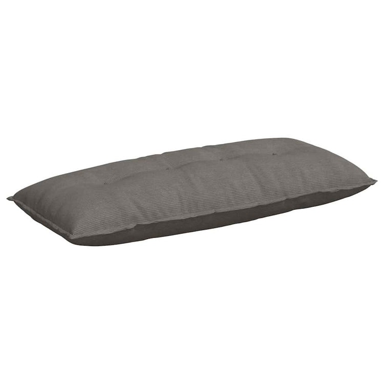 Vidaxx coussin de dossier gris clair 120 x 50 cm tissu corde