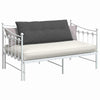 Vidaxx coussin de dossier gris foncé 120 x 50 cm tissu corde