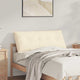 Vidaxx coussin de dossier crème 120 x 50 cm tissu corde